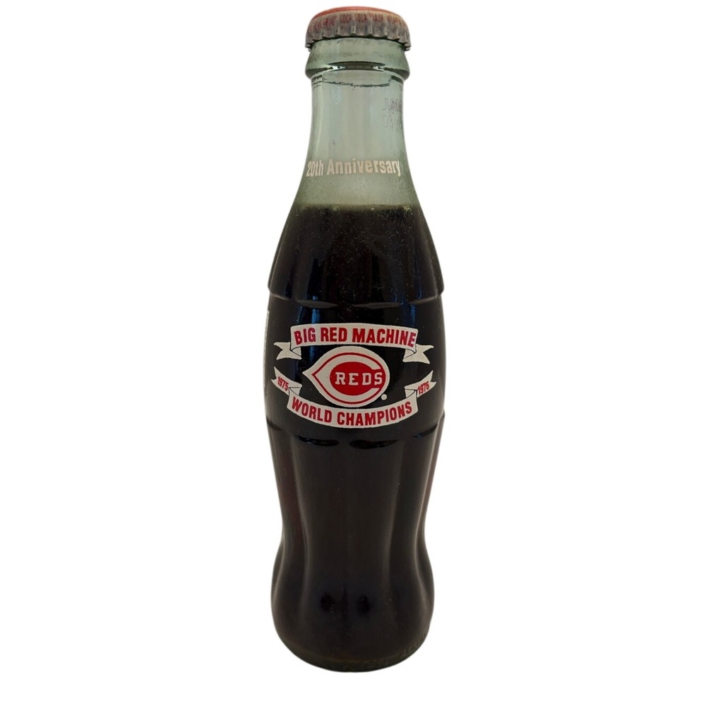 Coca-Cola Cincinnati Reds 'Big Red Machine'  20th Anniversary Bottle